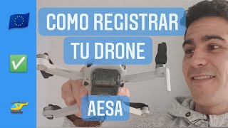 ¿Cómo REGISTRAR DRONES en AESA [upl. by Oleic287]