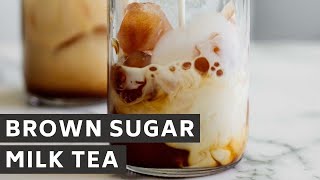 How to Make Milk Tea without tapioca pearls [upl. by Petronia]