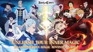 【Black Clover M】Features Trailer 🍀  PV  EN [upl. by Sakmar84]