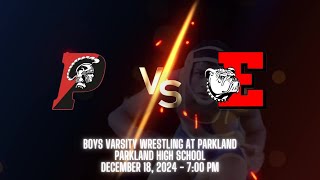 Easton Area High School vs Parkland High School Mens Varsity Wrestling [upl. by Bendicty]