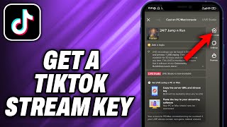 How To Get A TikTok Stream Key 2024  Quick Help [upl. by Marcela]