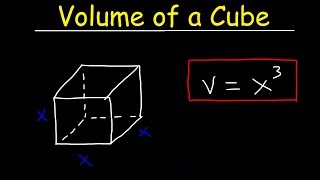 Volume of a Cube [upl. by Ymmik]