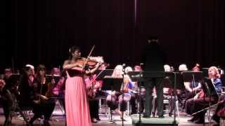 Zelter Concerto for Viola in E flat Major  Kayla Williams [upl. by Narik]