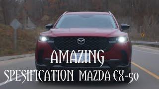 Amazing Spesification Mazda CX50 Hybrid 2025 [upl. by Niwdog]