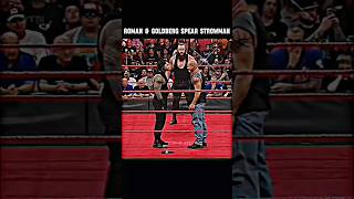 Roman Reigns amp Goldberg Attack on Braun strowman shorts viral brocklasner [upl. by Reseta]