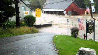 Hurricane Irene Flooding Wilmington VT [upl. by Easton]