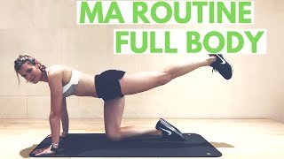 ROUTINE FULL BODY 30 min  sans matériel  by Lucile Woodward [upl. by Rochella]