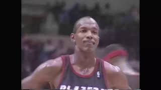 1991 Portland Trail Blazers vs Minnesota Timberwolves [upl. by Enenej]