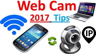 How to use Mobile as a Web camera  IP Webcam  Mobile Trick [upl. by Allys]