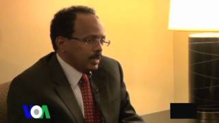 VOA Somali Wareysi Maxed Cllaahi Farmaajo [upl. by Zachariah]