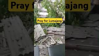 Angin puting beliung di Lumajang Kenceng Banget PrayForLumajang [upl. by Harday]