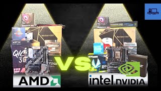 AMD vs IntelNvidia  650 Dollar PC Build Challenge Flippin PCs Episode 19 [upl. by Nyret679]