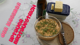 vegetarisch Brotaufstrich Dip  Liptauer Brotaufstrich ➽ der Klassiker [upl. by Cloris]