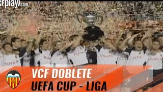 The Valencia CF Doblete 2004 UEFA CUP AND LA LIGA [upl. by Lombardy]