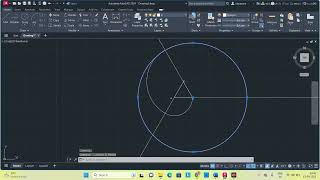 Construction of Involute curve for a equilateral triangle using AutoCAD software [upl. by Elah]