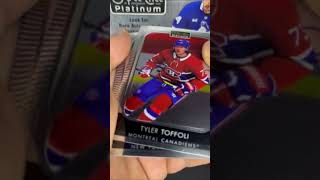 OPeeChee Platinum 202122 Hockey Pack Opening Thompson Toffoli  Blue Surge Toews [upl. by Ahselet801]