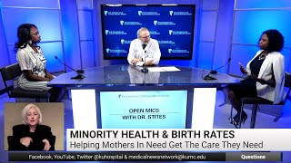 Open Mics With Dr Stites Why African American Women AreMore Likely to Die During Childbirth [upl. by Naawaj]