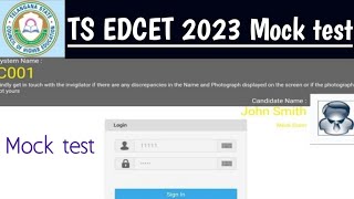 TS EDCET 2023 Mock testEdcet exam pattern Edcet mock test [upl. by Drice55]