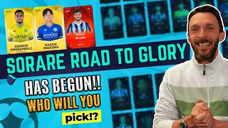 Sorare Road to Glory HAS BEGUN Who will YOU pick [upl. by Nolyaw]