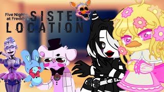 Fnaf 1  Marionette react to Funtime Dance Floor  GCRV  FNAF  SL [upl. by Rossie]