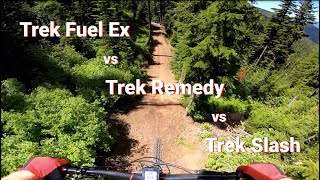 Trek Fuel EX Vs Remedy Vs Slash [upl. by Godewyn226]