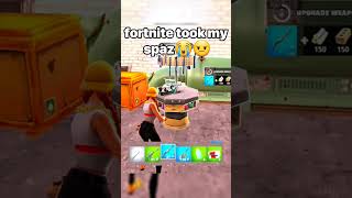 EPIC GIMME MY SPAZ😡 memes fortnite fortnitememes ogfortnite [upl. by Sharman350]