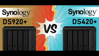 Synology DS920 vs DS420 NAS Comparison [upl. by Wehttan]