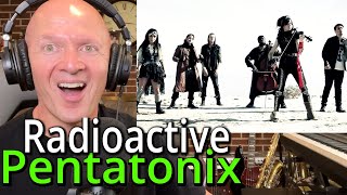 Band Teacher Reacts to Pentatonix Radioactive [upl. by Willms890]