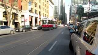 Toronto StreetcarsNov 16th 2012 [upl. by Giffard229]