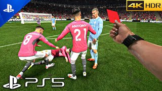 PS5 EA FC 24 Looks AMAZING on PS5  Realistic ULTRA Graphics Gameplay 4K 60FPS HDR FIFA 24 [upl. by Anilem]