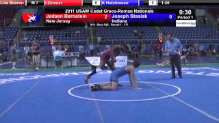 Cadet Greco 171  Jadaen Bernstein NJ vs Joseph Stasiak IN [upl. by Avrit]