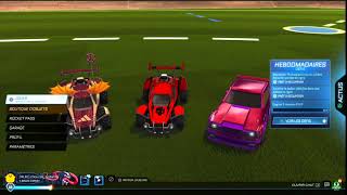 Petit moment sur Rocket League avec Switin Tartiflette et moi  Choucas [upl. by Aidni]