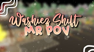 Washiez Shift MR POV Roblox [upl. by Barbur]