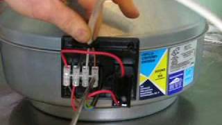 How To Install a Fan for a Kitchen Stove [upl. by Christin719]