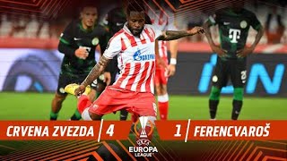 Crvena zvezda – Ferencvaroš 41 [upl. by Nive]