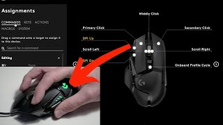 How to Setup Custom Buttons of Logitech G502 Hero Mouse [upl. by Avevoneg]