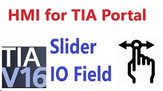 SIMATIC HMI IO scaling by slider and IO field  SIEMENS TIA Portal  s7300  analog scaling [upl. by Iel]