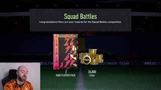 FIFA 22 ELITE 1 SQUAD BATTLE REWARDS [upl. by Atinaj]