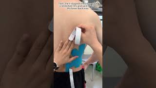 How to Use Kinesiology Tape to Treat Lower Back Pain and Reduce Injury [upl. by Netsrek]