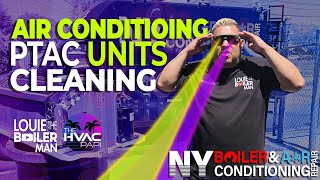 AIR CONDITIONING PTAC UNITS CLEANING AND MAINTENANCE [upl. by Crissie]