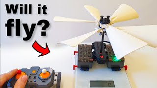 Testing Lego Technic propellers Will they fly [upl. by Mccarty]