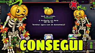 CONSEGUI FAZER O PUNKELETO MEU NOVO MONSTRO NO MY SINGING MONSTERS [upl. by Gayelord607]