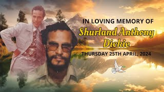 Cremation Service of the Late Shurland Anthony Dickie [upl. by Ariad268]