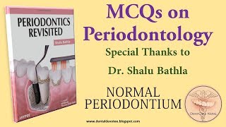 MCQs on Gingiva cementum PDL alveolar bone  Periodontics Revisited  Part 1 [upl. by Horne]