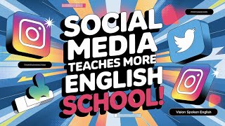 learn english from social media [upl. by Airad316]