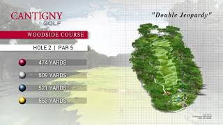 Cantigny Golf Club Woodside Hole 2 [upl. by Neelrahc]