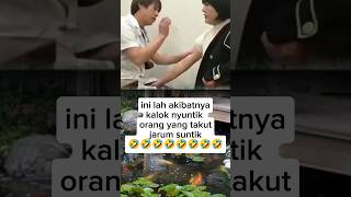 Takut suntikshorts funny fyp [upl. by Vasta]