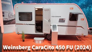 Weinsberg CaraCito 450 FU 2024 🦊 elektrischer Caravan [upl. by Abbot]