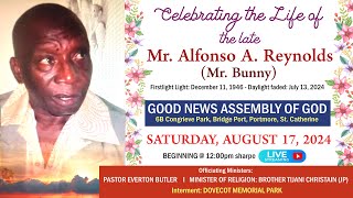 Thanksgiving service for the late Alfonso A Reynolds [upl. by Lundell]