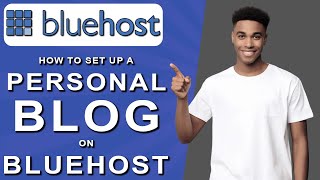 How to set up a personal blog on bluehost 2024 [upl. by Burrus343]